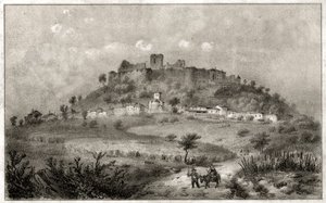 Prenyn linna. (kaiverrus, n. 1860) tekijältä French School