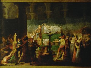 Katafalkki Jean-Paul Marat