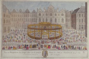 Juhlat Lillessä Dauphinin syntymän kunniaksi, 1781 tekijältä French School