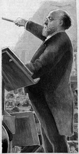Charles Lamoureux (1834-1899), ranskalainen viulisti, Pariisin oopperan ensimmäinen kapellimestari. tekijältä French School