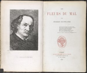Charles Pierre Baudelaire, Pahan kukat tekijältä French School