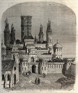 Chateau de Montlhery - linnake Montlheryn kunnassa, muinaisessa Hurepoix