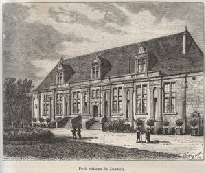 Chateau du Grand Jardin, Joinville - Haute-Marne - kaiverrus "La France illustree: maantiede, historia, tilastohallinto" V.A. Maltaanruskea. 1884 tekijältä French School