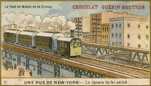 Chocolat Guerin Boutron -kauppakortti tekijältä French School