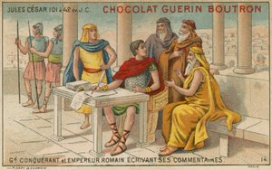 Chocolat Guerin Boutron -kauppakortti tekijältä French School