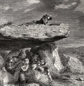 Chouannerie, Louis Blancin (1811-82) "Histoire de la Revolution Francaisesta" tekijältä French School