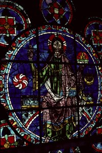 Kristus Logoksena, 1200-luku tekijältä French School