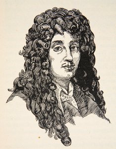 Christiaan Huygens, kopio Boris Mestchersky (k. 1957) kuvitus Histoire de la Nation Francaise, Sciences, Volumes I & II, kirjoittanut Gabriel Hanotaux (1853-1944), 1924 tekijältä French School