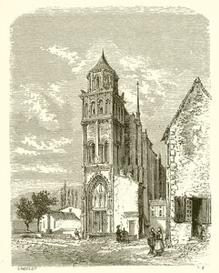 Sainte-Radegonden kirkko Poitiersissa tekijältä French School