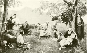 Cicero Tusculumissa (syväpaino) tekijältä French School