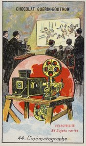 Elokuva (chromolitho) tekijältä French School