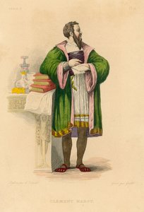 Clement Marot (värikaiverrus) tekijältä French School