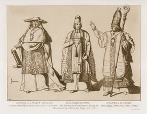 Kirkon mekko, piirustuksia Touzeen taideteoksen jälkeen, noin 1776