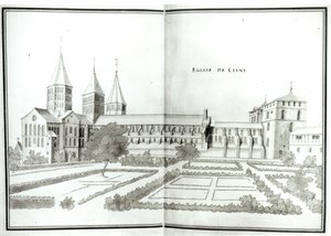 Cluny Abbey, Grand Atlas, t.2 (wc paperilla) tekijältä French School