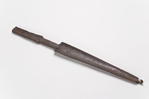 Kartiomainen lusikkaruuvi tai kalvin, 1574 (takorauta)