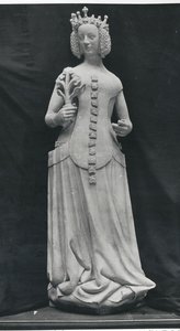 Kopio Isabellan Baijerin (1371-1435) patsaasta
