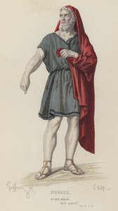 Corneille, Horace, Act III, Sc VI (värikaiverrus) tekijältä French School