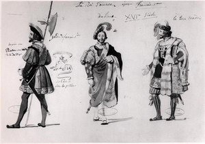 Victor Hugon teoksen "Le Roi s