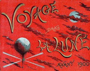 Kansi kirjan "Voyage dans la lune avant 1900" kirjoittaja A. de Ville d