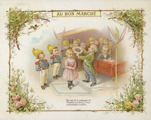 Kruunaustyttö kukkarenkaalla tekijältä French School