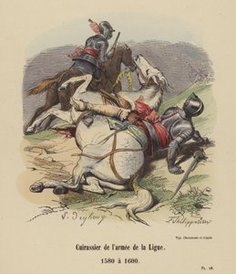 Liigan armeijan Cuirassier tekijältä French School