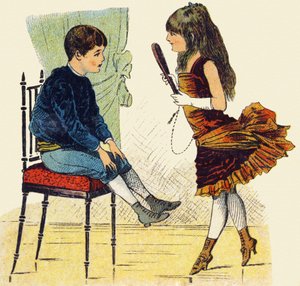 Tanssija. Kaiverrus "ABC indehirable on lakattu kangas". A. Capendu, toimittaja, Pariisi, 1800-luvun loppu. Kuvitettu lastenkirjakauppa. 8 sivua. Mitat: 21,5 x 18 cm. tekijältä French School