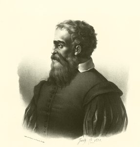 Daniele da Volterra, muotokuva (kaiverrus) tekijältä French School
