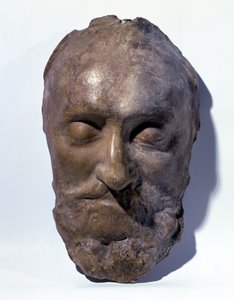 Ranskan kuninkaan Henri IV:n (1553-1610) kuolemanaamio (vaha) tekijältä French School