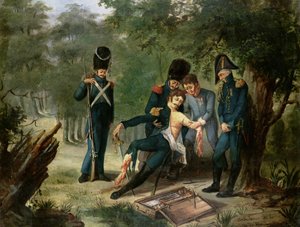 Tohtori Larreysin ambulanssi Hanaun taistelussa 30.-31.10.1813 tekijältä French School