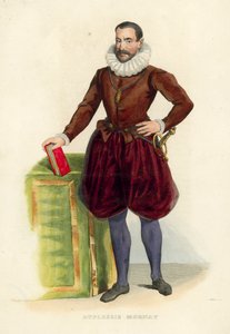 Duplessis Mornay (värillinen kaiverrus) tekijältä French School