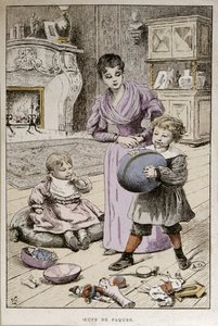 Pääsiäismunat, n.1890 (värikaiverrus) tekijältä French School