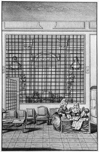 Nunnien koulutus luostarissa, 1700-luvun toinen puoli tekijältä French School