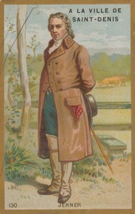 Edward Jenner, englantilainen lääkäri ja isorokkorokotteen keksijä. tekijältä French School