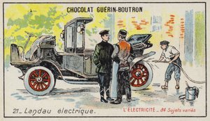 Electric Landau (chromolitho) tekijältä French School