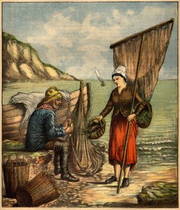Kaiverrus kirjassa "La Terre Illustree" nro 86, 23. kesäkuuta 1892. tekijältä French School