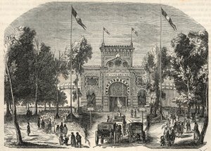 Kaiverrus "Tableau-de-Paris", Edmond Texier 1852 tekijältä French School