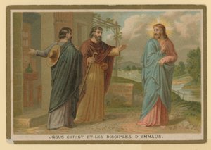 Episodi Jeesuksen Kristuksen elämässä (chromolitho) tekijältä French School