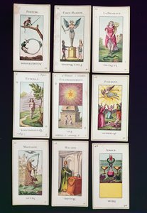 Etteilla Tarot-kortit tekijältä French School