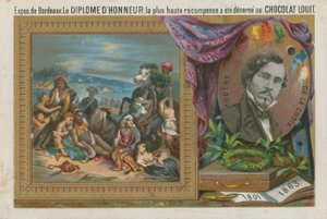 Eugene Delacroix, 1800-luvun ranskalainen taidemaalari tekijältä French School