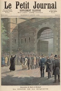 Doren ja Berlandin teloitus: Leaving La Roquette, Le Petit Journalista, 8. elokuuta 1891