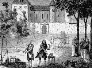 Lemonnierin vuonna 1746 tekemä koe Chartreux