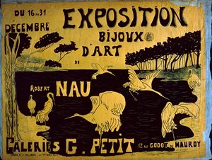 Näyttely Bijoux dArt, 1800-luvun lopusta 1900-luvun alkuun tekijältä French School