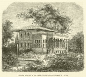 Universaali näyttely 1867, La Maison du Bosphore (kaiverrus) tekijältä French School