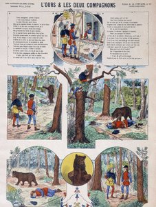 La Fontainen satu: Karhu ja kaksi seuralaista - Image d