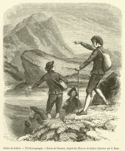 Fables de Gellert, Till Eulenspiegel (kaiverrus) tekijältä French School