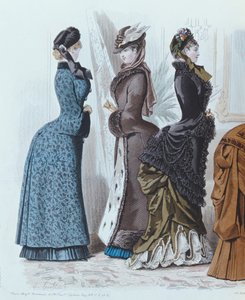 Muotilevy Le Moniteur de la Modelta, 1882 tekijältä French School