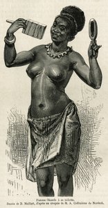 Femme Okandalla on D.Maillardin piirtämä wc, joka havainnollistaa Alfred Marchen tarinaa Gabonin ja Ogoue-joen matkasta vuosina 1875-1877. Kaiverrus kirjassa Le tour du monde tekijältä French School