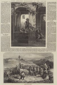 Kuvataide, Louvren näyttely (kaiverrus) tekijältä French School
