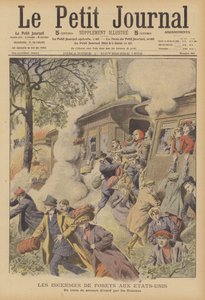 Metsäpalot Yhdysvalloissa (värilitro) tekijältä French School