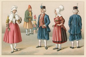 Ranskan XIX vuosisadan puku tekijältä French School